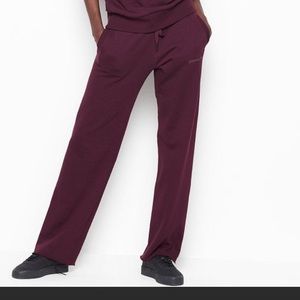 Victoria's Secret Stretch Fleece Boyfriend Pant Large
